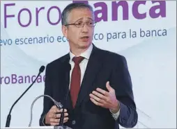  ?? ?? Pablo Hernández de Cos, gobernador del Banco de España.