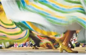  ?? Wally Skalij, Los Angeles Times ?? Dancers perform during the “Festival Victor Puebla” in Puebla.