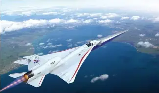  ?? ?? L'avion X-59 QueSST de la NASA prend forme chez Lockheed Martin Skunk Works