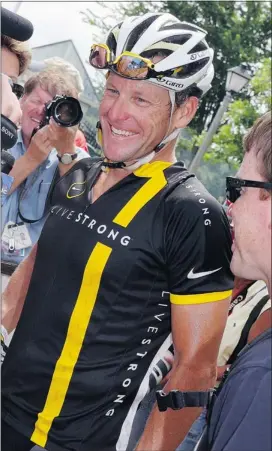  ?? — GETTY IMAGES ?? Lance Armstrong remains a hero even though only his most devoted followers can believe that he rode clean.