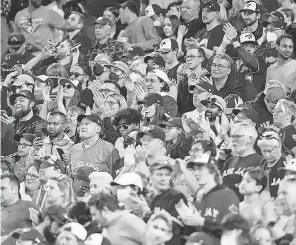  ?? KEVIN SOUSA/ USA TODAY SPORTS ?? Blue Jays fans have come out in droves in Toronto so far this season.