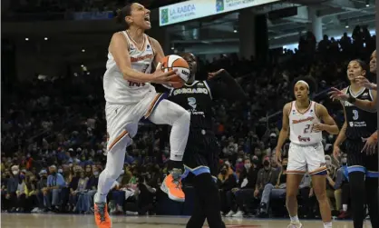  ?? Photograph: Paul Beaty/AP ?? Phoenix Mercury's Diana Taurasi was recently voted the WNBA’s greatest-ever player.