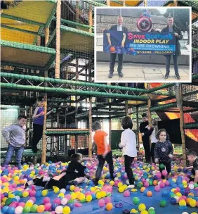  ??  ?? Support Graham Simpson is backing calls to reopen soft play centres and offer help