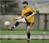  ??  ?? Shane Murphy has won his third successive county title since during Dr Crokes in 2016