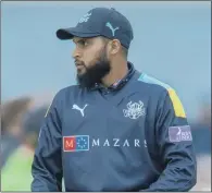  ??  ?? Adil Rashid put two months of inactivity behind him to make a strong start for Yorkshire.