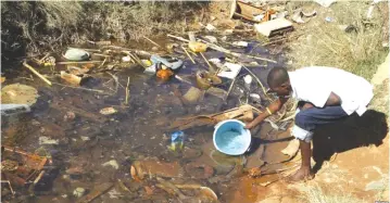  ??  ?? Harare’s perennial water woes are symptomati­c of the rot at Town House