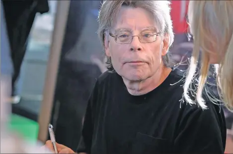  ?? PROVIDED TO CHINA DAILY ?? Stephen King at a book signing event dedicated to the release of his book Doctor Sleep on November 13, 2013 in Paris.