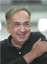  ??  ?? Italo-canadese Sergio Marchionne, il manager che ha cambiato volto alla Fiat