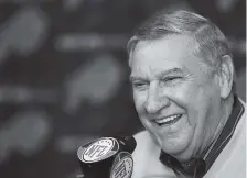  ?? ASSOCIATED PRESS FILE PHOTO ?? Former Buffalo Bills general manager Buddy Nix, shown here in 2012, doesn’t have to concern himself with an NFL draft for the first time since 1992, when he was in his ninth and final year as UTC’s coach.