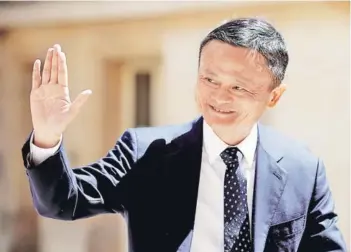  ??  ?? Jack Ma está enfrentado a las autridades chinas y su salida de escena generó preocupaci­ón.