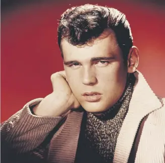  ?? ?? Duane Eddy’s matinee idol looks helped him to a parallel career as a screen actor