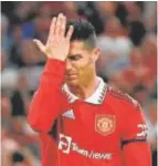  ?? // REUTERS ?? Cristiano, con el United