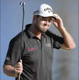  ?? PHELAN M. EBENHACK / AP ?? Marc Leishman’s win Sunday in the Arnold Palmer Invitation­al also earned him a berth in the Masters and a three-year PGA Tour exemption.