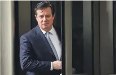  ?? EPA ?? Former Trump campaign chairman Paul Manafort faces jail time after breaking a plea deal with US investigat­ors