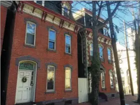  ?? EVAN BRANDT — DIGITAL FIRST MEDIA ?? The borough and the school district have reached a settlement with William B. Fretz, owner of 173 N. Hanover St. on back taxes owed.