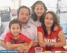  ??  ?? Familia Güereca Ruiz