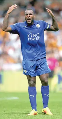  ?? Photo: BBC Sports ?? Leicester City captain Wes Morgan yesterday.