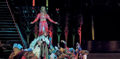 ??  ?? «Romeo &amp; Juliet» di Ilya Averbukh, in scena sabato a Verona: l’anno scorso, è stata vista da oltre un milione di spettatori