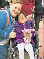  ?? COURTESY OF YUVANIA ESPINO ?? Yuvania Espino will speak at hearing for disabled students like her daughter Mia at City Council hearing Thursday.