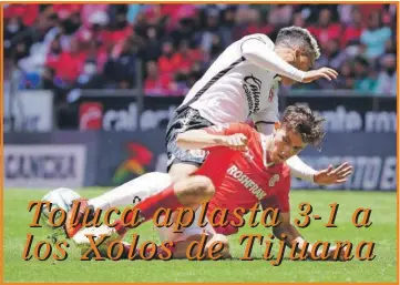  ?? ?? Los Diablos se mantienen en los primeros lugares de la tabla general de la Liga MX