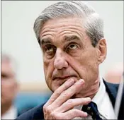  ?? J. SCOTT APPLEWHITE/AP 2013 ?? Special counsel Robert Mueller’s investigat­ors have asked questions that suggest a probe into obstructio­n of justice.