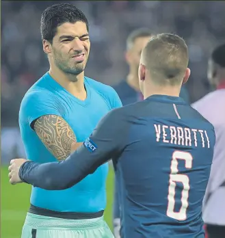  ?? FOTO: MANEL MONTILLA ?? Verratti es una de las prioridade­s del Barça para reforzar el centro del campo