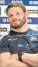  ??  ?? FORD: Hooker will make his 99th appearance for Scotland today