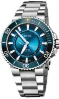  ??  ?? 22
22. Oris Great Barrier Reef Limited Edition III. Caja: 43.5 mm en acero. Movimiento: automático. Calibre: 743. Funciones: horas, minutos, segundos y fecha. Brazalete: acero. Limitado a 2,000 piezas.