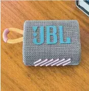  ?? DAVID CARNOY/
CNET ?? The JBL Go 3 is available in multiple colors.