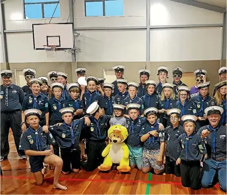  ??  ?? Nelson’s Iron Duke Sea Scouts took part in the upper South Island Regional Easter regatta, taking home all the major trophies for the second year running to be crowned top sea scout group.