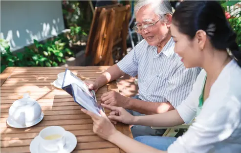  ?? GETTY IMAGES ?? Caregivers need to feel cared for, too. That’s where the Petro-canada Caremakers Foundation comes in.