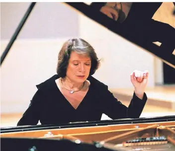  ?? FOTO: RAFAEL MARTIN ?? Elisabeth Leonskaja, einer der großen Pianistinn­en der Gegenwart, gastiert in Düsseldorf.