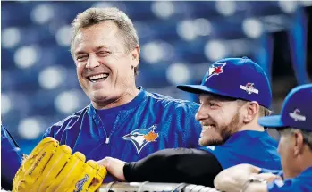  ?? NATHAN DENETTE/THE CANADIAN PRESS FILES ?? The Blue Jays have followed through with manager John Gibbons’ roster preference­s for opening day.