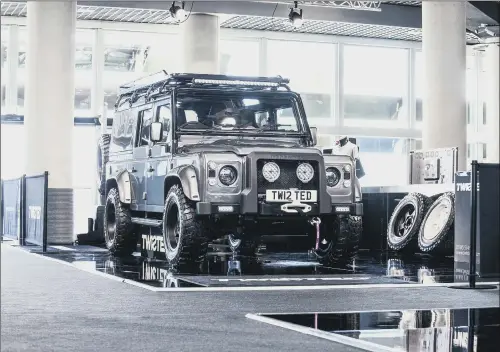  ??  ?? BUILT ON HERITAGE : Defender re-engineerin­g specialist Twisted Automotive unveiled its latest custom works build to audiences at Monaco’s Top Marques event.
