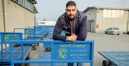  ??  ?? Imprendito­re Mohamed Hamam, 38 anni, fa 5 milioni di fatturato