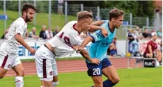  ?? Archivfoto: Horst Hörger ?? Mit 1:4 haben die Illertisse­r im August gegen die Spieler aus Nürnberg verloren. Die stehen derzeit auf Platz drei der Tabelle.