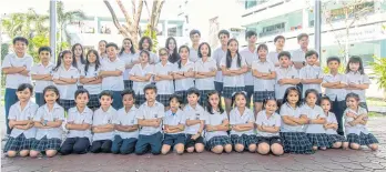  ??  ?? Young musicians and singers at Ruamrudee Internatio­nal School will perform royal compositio­ns to pay tribute to the late King Bhumibol on Saturday.