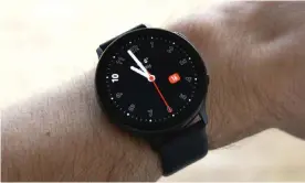  ?? Photograph: Samuel Gibbs/The Guardian ?? Samsung’s smartwatch won’t beat an Apple Watch but is the best-all-rounder for Android, even if it doesn’t run Google’s Wear OS.