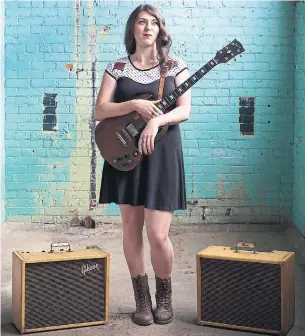  ?? DUSTIN RABIN ?? Hamilton singer/songwriter and guitar goddess Terra Lightfoot was overjoyed when she found out she’d be on the bill for Willie Nelson’s Outlaw Fest at the Budweiser Stage this Sunday.