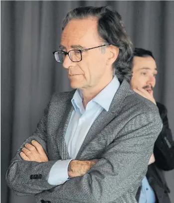  ?? FEDERICO LOPEZ CLARO ?? Cordobés. Osvaldo Giordano, ex titular de la ANSeS.