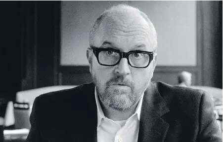  ?? TIFF ?? Actor Louis C.K. in a scene from I Love You Daddy: “What if he dated my daughter?”