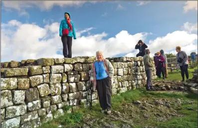  ?? ?? Step 2,000 years into the past by hiking Hadrian’s Wall. (Addie Mannan — Rick Steves’ Europe)