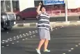  ??  ?? A video of the 14-year-old dancing the Macarena went viral on social media