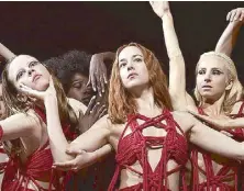  ??  ?? Dancing queen: Susie (Dakota Johnson) does a final number on our minds in Suspiria.