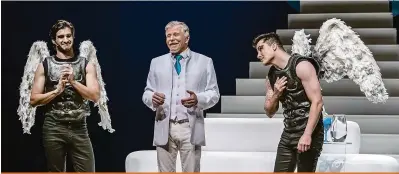  ?? Caio Gallucci/Divulgação ?? Miguel Falabella apresenta em Londrina “God”, espetáculo aclamado da Broadway
