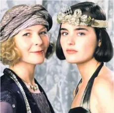  ??  ?? Stella Gonet and Louise Lombard starred in The House Of Eliott