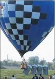  ??  ?? ROBERT Gardner sends us a picture taken at an air show which shows the perils of using the portable loos.