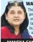  ??  ?? MANEKA GANDHI