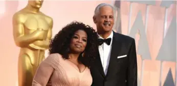  ?? JORDAN STRAUSS/INVISION/THE ASSOCIATED PRESS ?? When the Los Angeles Times asked Stedman Graham if Oprah would run, he said, “She would absolutely do it.”