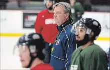  ?? DAN DAKIN BROCK UNIVERSITY ?? Brock Badgers men’s hockey coach Marty Williamson says a year behind the bench in university hockey has renewed his interest in coaching.